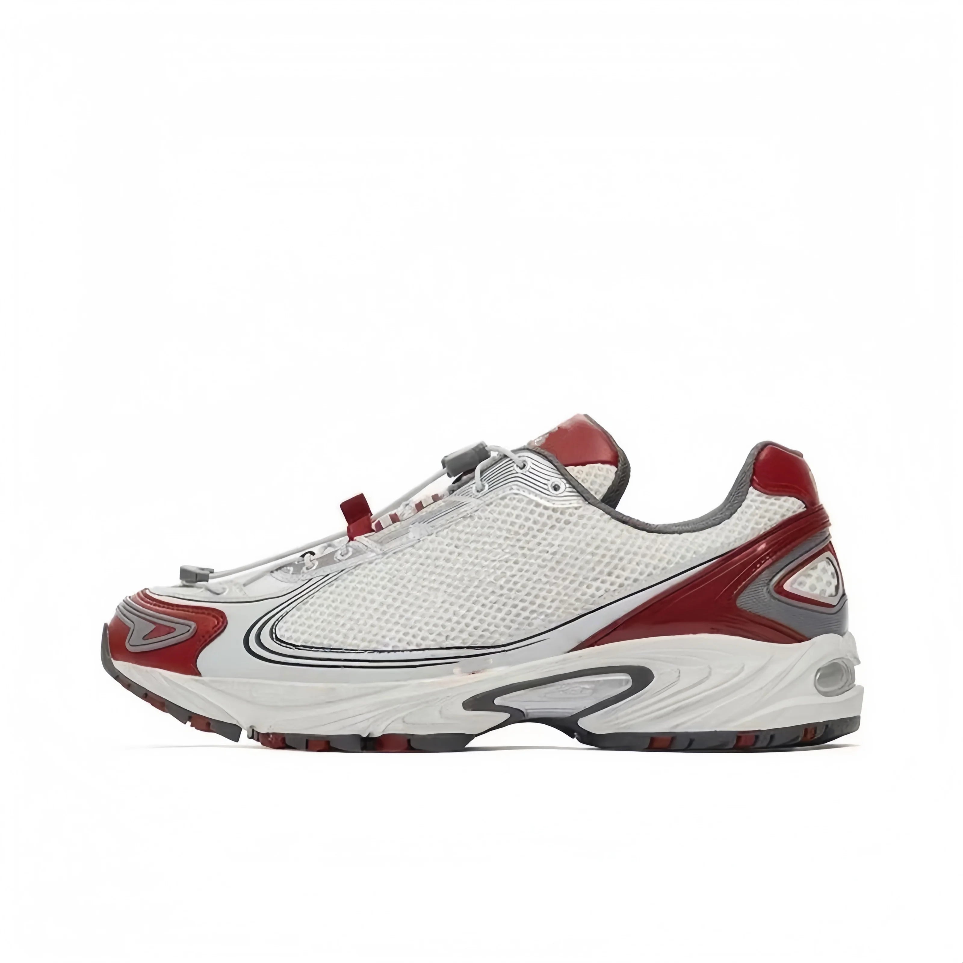 Men's Women's Light-Weight Road Running Sneakers Low-Top Jogger Athletic Shoes EVA Insole Platform Stretch Fabric Running Shoes