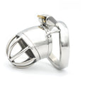 Happygo Stainless Steel Stealth Lock Male Chastity Device,Cock Cage,Penis Lock,Cock Ring,Chastity Belt A277