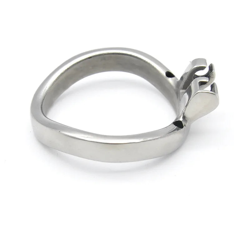 Happygo Stainless Steel Stealth Lock Male Chastity Device,Cock Cage,Penis Lock,Cock Ring,Chastity Belt A277