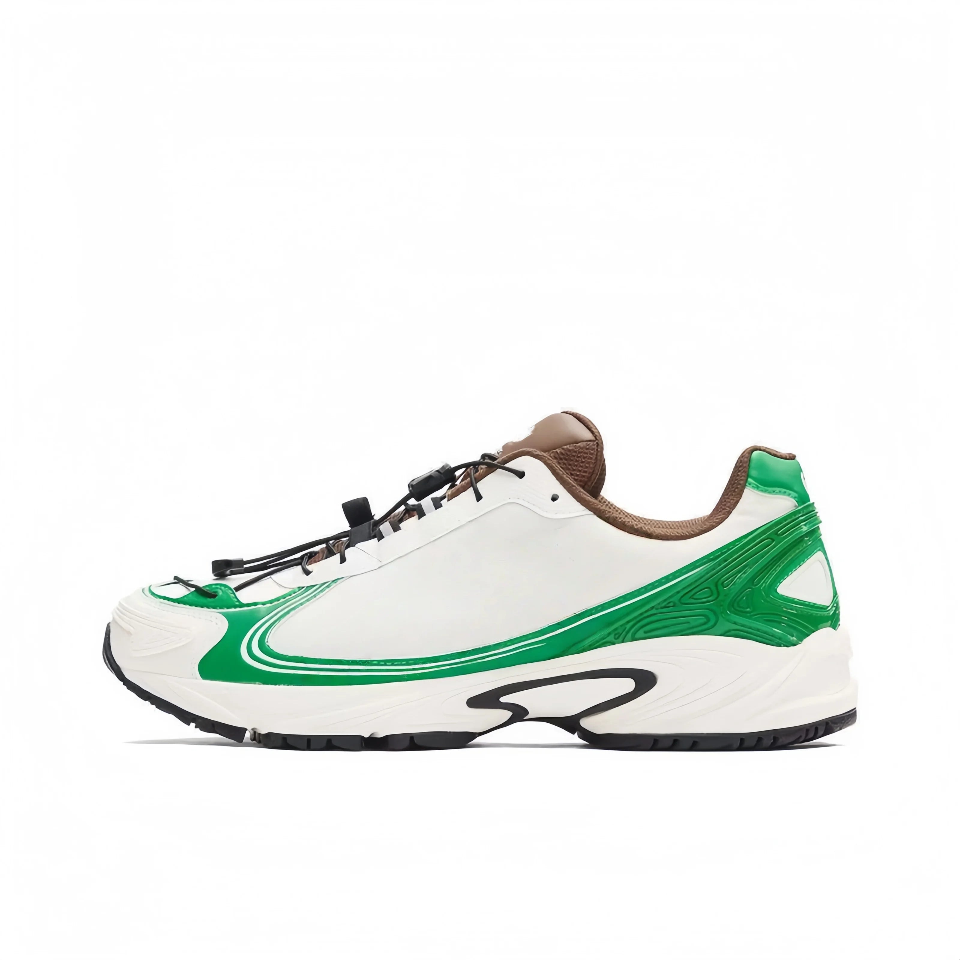 Men's Women's Light-Weight Road Running Sneakers Low-Top Jogger Athletic Shoes EVA Insole Platform Stretch Fabric Running Shoes