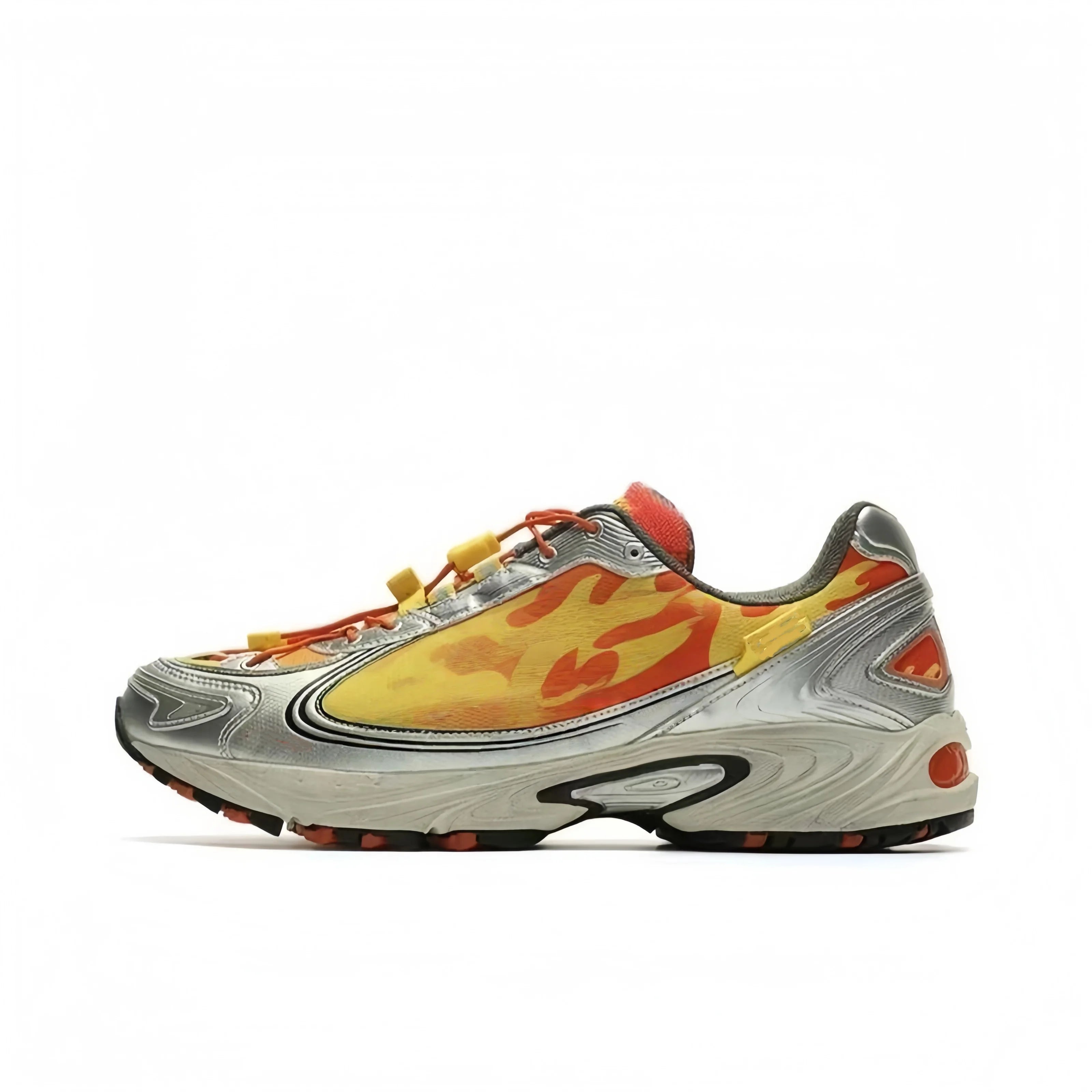 Men's Women's Light-Weight Road Running Sneakers Low-Top Jogger Athletic Shoes EVA Insole Platform Stretch Fabric Running Shoes