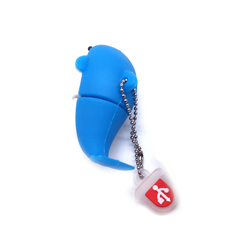 Dolphin usb stick shark pen drive  pendrive Usb memory Usb flash drive 4gb 8gb 16gb 32gb 64gb 128gb Usb drive gifts sea cucumber