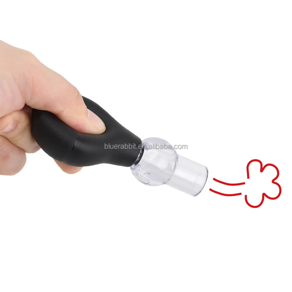 Nipple Sucker Wholesale Male Nipple Breast Pump Enlargement Vacuum Pump with 8 Rings