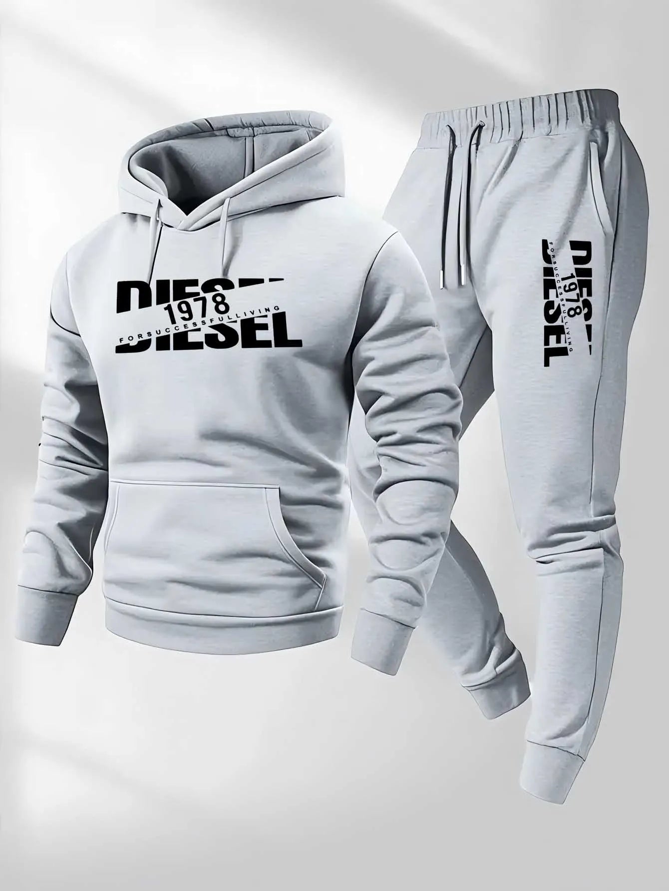 2026 popular new hooded sportswear fashion hooded sportswear casual sportswear and pants two in one