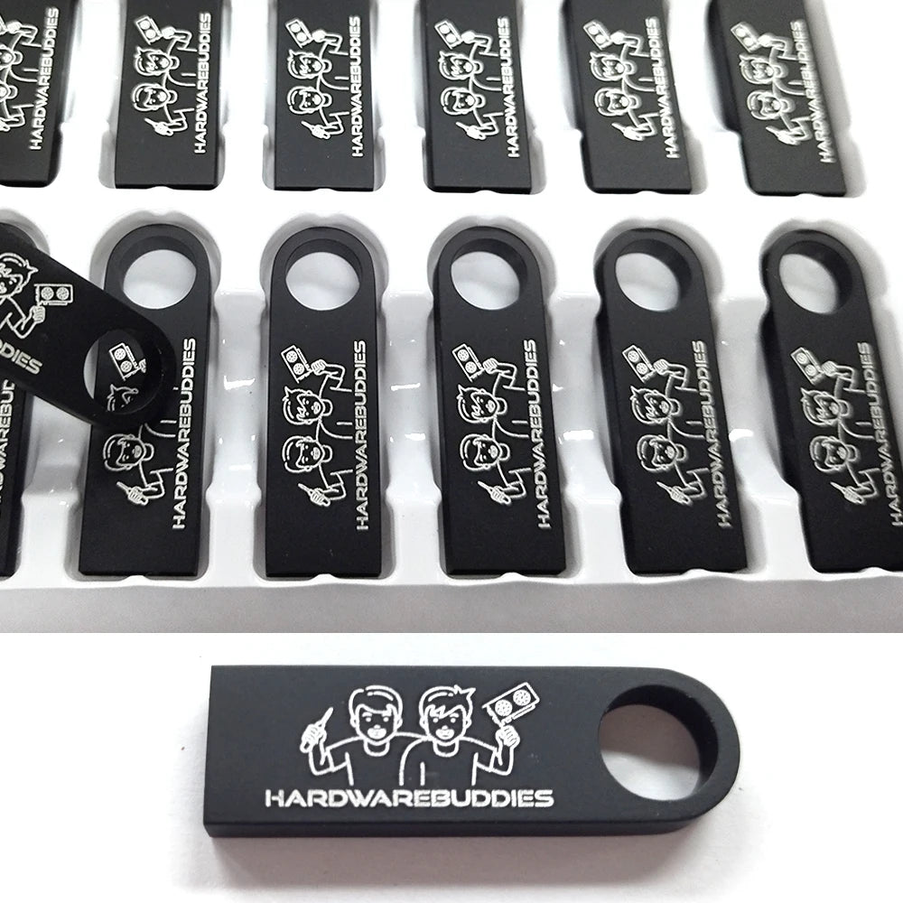 100PCS/lot Metal Pen Drive 64GB 32GB 16GB USB Flash Drive 8GB 4GB U Disk 2GB 1GB 128M 256M 512M Key Usb Stick Free Custom Logo u
