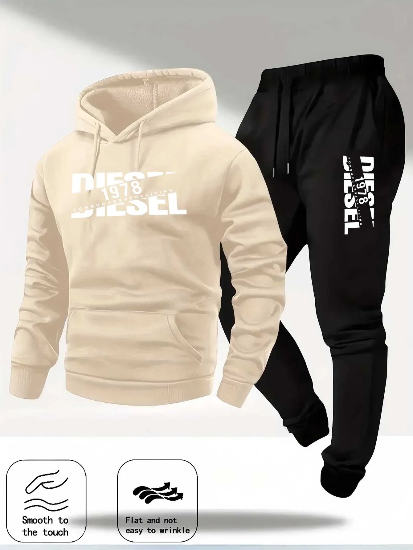 2026 popular new hooded sportswear fashion hooded sportswear casual sportswear and pants two in one