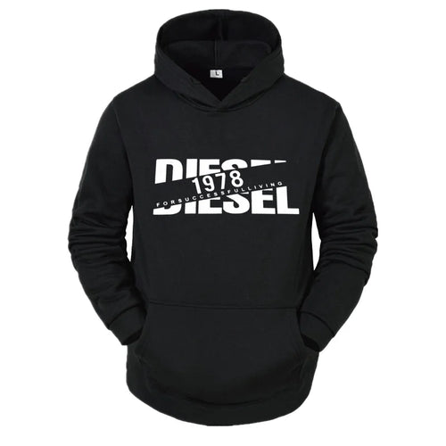 2025 Autumn/Winter Casual Printed Hoodie Classic Style Fashion Men's Y2K Harajuku Sports Jogging Street Men's/Women's Clothing