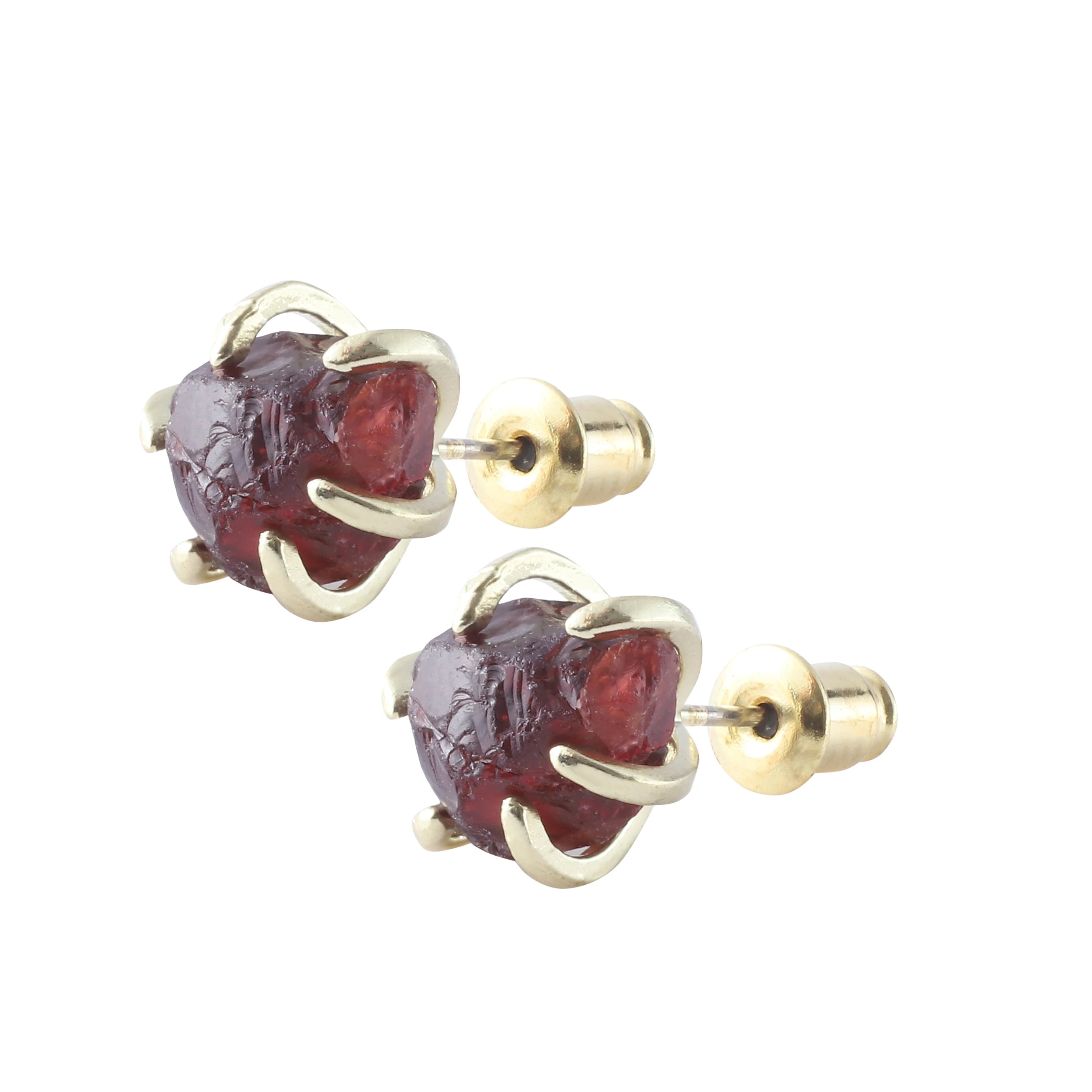 Natural Stone Stud Earrings: Earthy Elegance Handcrafted Beauty Versatile Style Perfect Accessory for Any Occasion