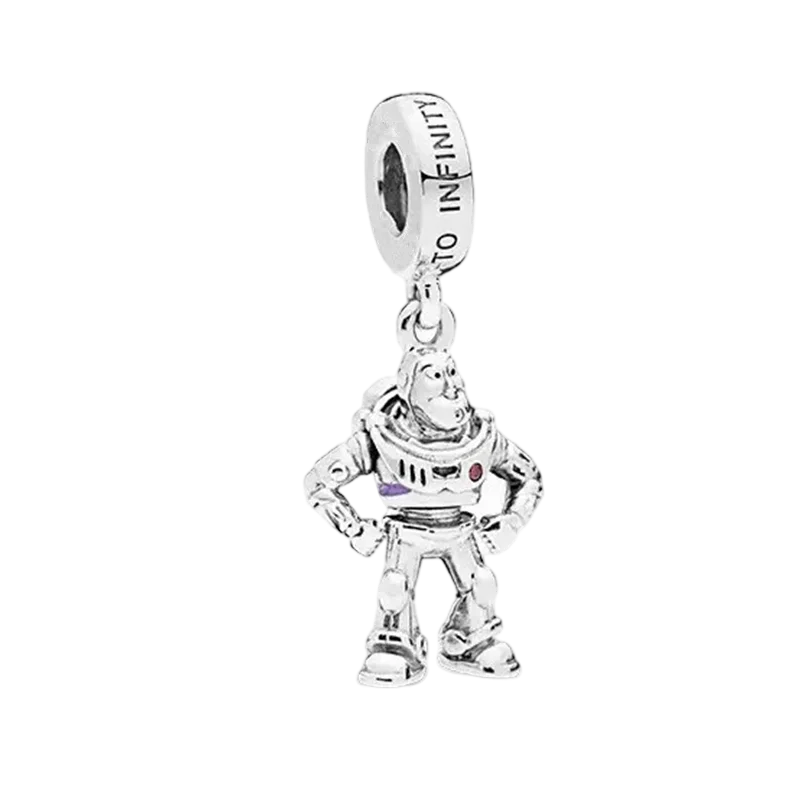 New Original now Treasure Buzz Lightyear Sleeping Beauty Pendant Charms Beads DIY Women Jewelry Gift Beads Fit Bracelet