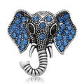 New Beauty Rhinestone Lovely animals Owl dog panda Swan Fish ladybug 18MM snap buttons fit snap bracelet jewelry wholesale