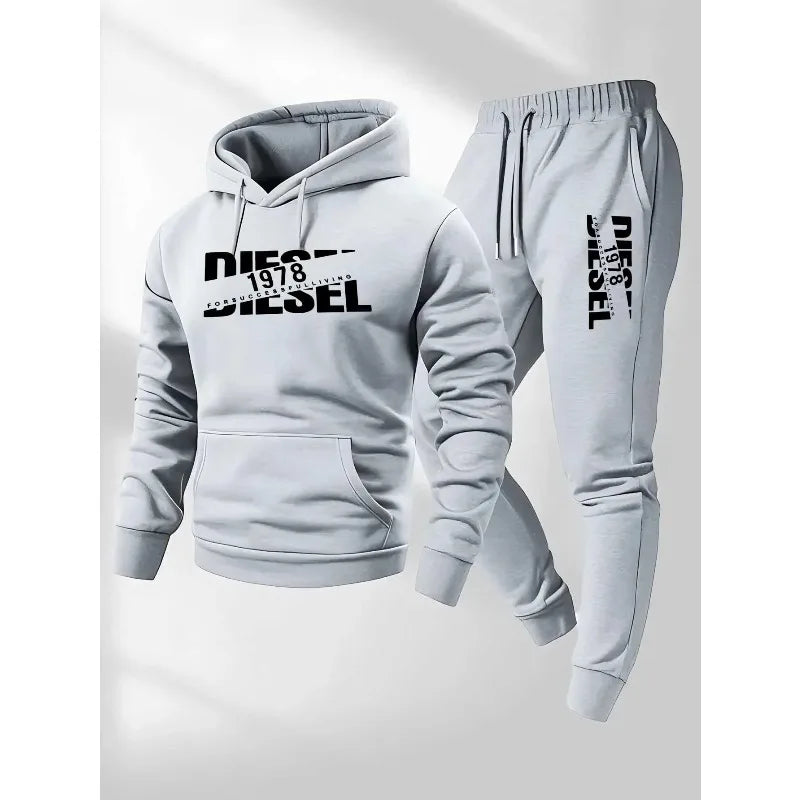 2026 popular new hooded sportswear fashion hooded sportswear casual sportswear and pants two in one