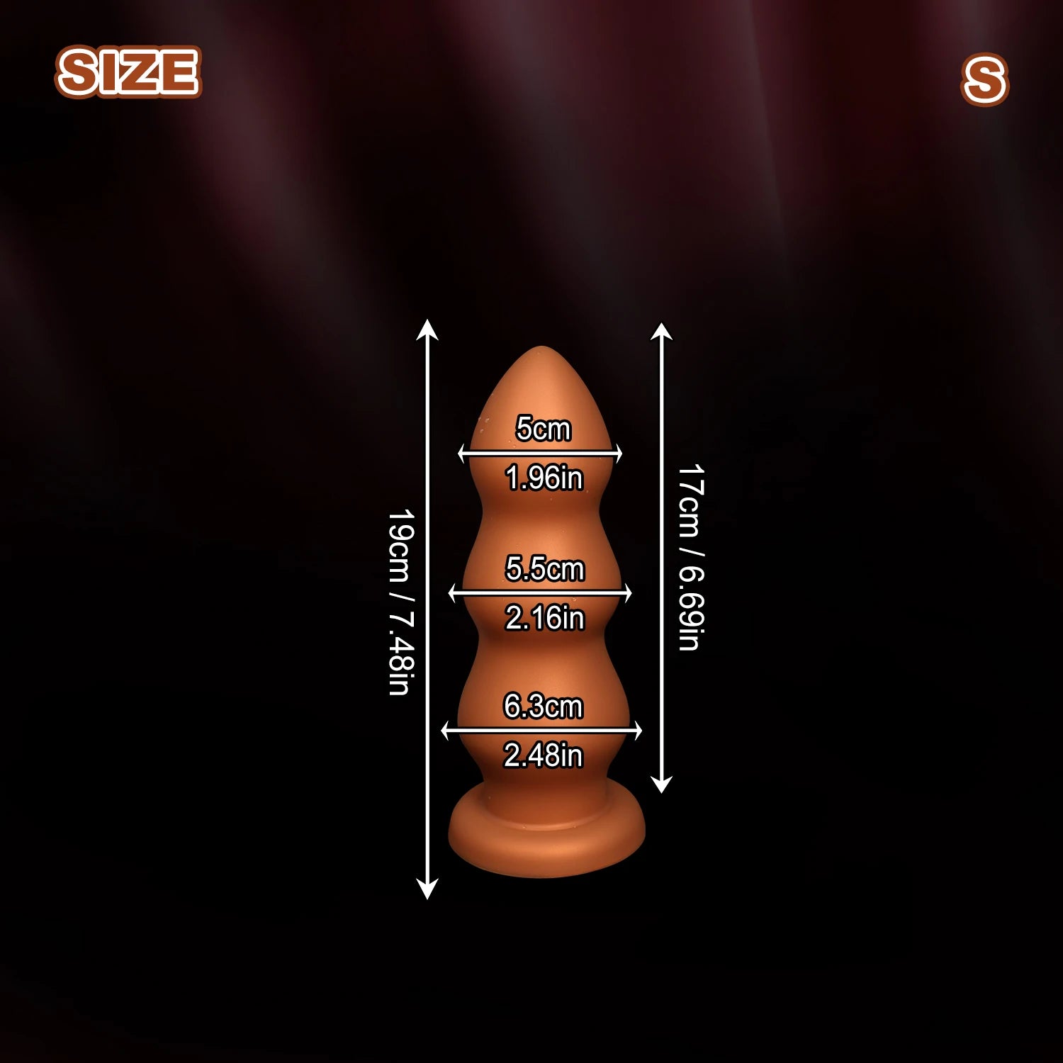 big huge anal beads soft smooth anal dildo penetration anal toys Prostate Massage silicone dilatador super large butt plug ball