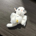 New Plush Rabbit Doll High Beauty Keychain Pendant Cartoon Bag Hanger Doll Grabbing Machine Gift Cute Backpack Jewelry Accessory