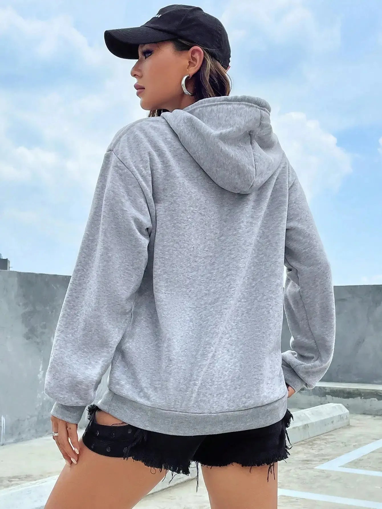 2026 popular autumn and winter new hooded sportswear sportswear fashion hooded sportswear casual sportswear and pants two in one