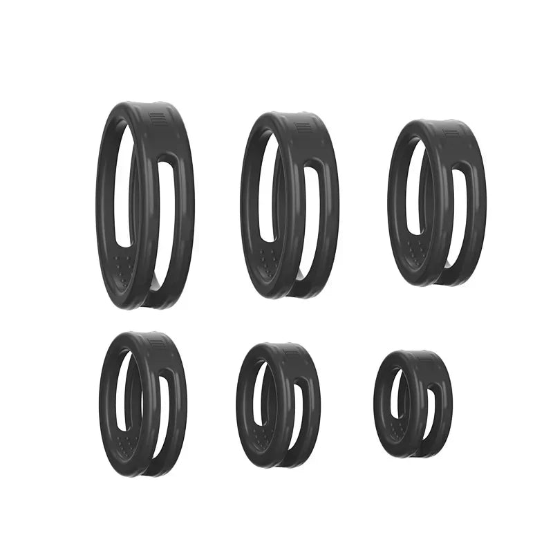 Men Soft Silicone Penis Ring Delay Ejaculation Scrotum Massage Ring Adult Male Sexual Wellness Products Easy To Use