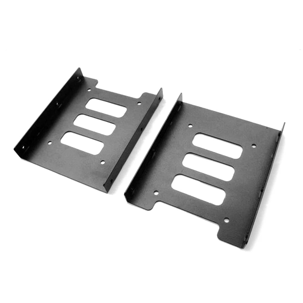 3-1PCS 2.5 inch SSD HDD to 3.5 inch Mounting Adapter Bracket for PC Computer Metal Hard Drive Holder Dock Enclosure SATA IDE SSD