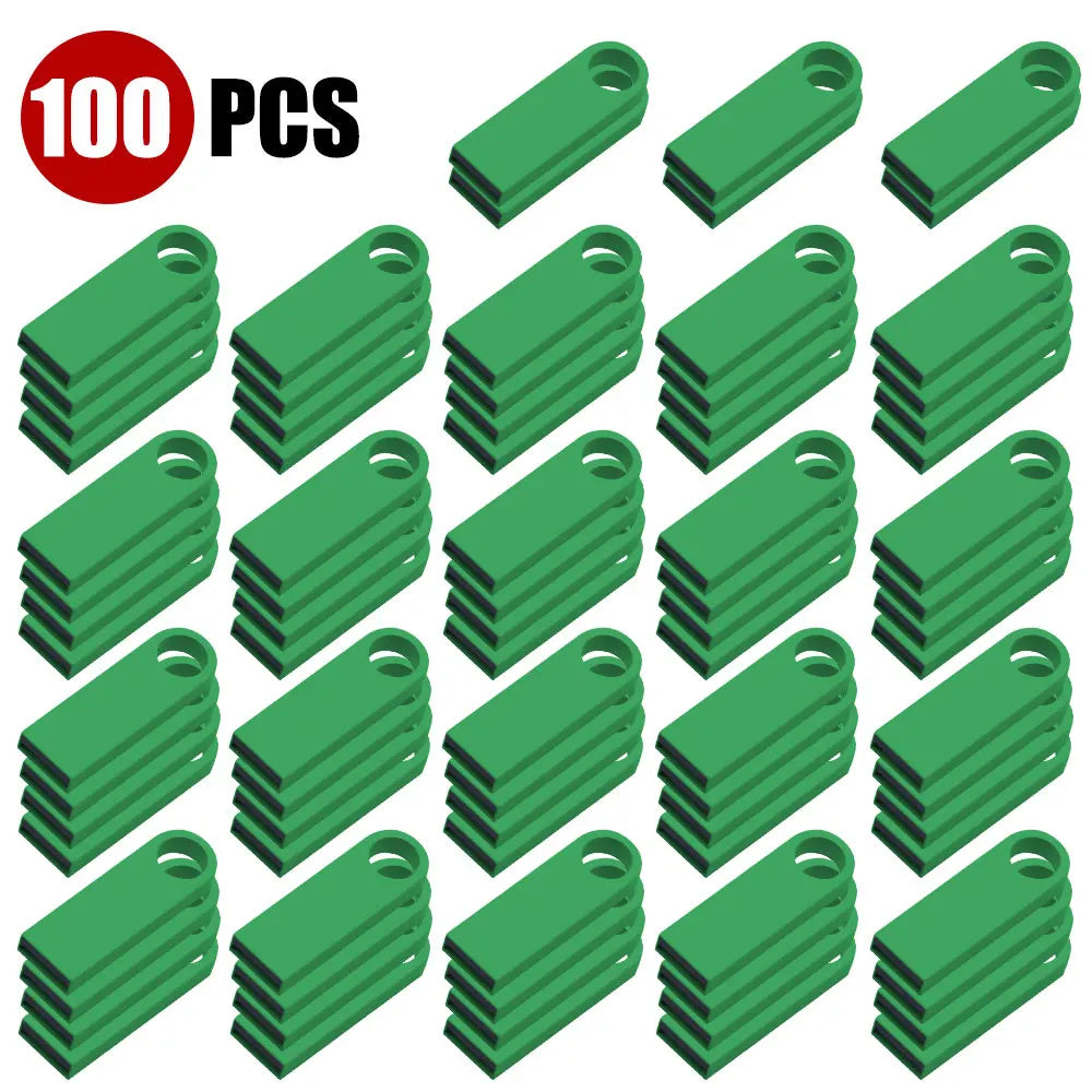 100PCS/lot Metal Pen Drive 64GB 32GB 16GB USB Flash Drive 8GB 4GB U Disk 2GB 1GB 128M 256M 512M Key Usb Stick Free Custom Logo u