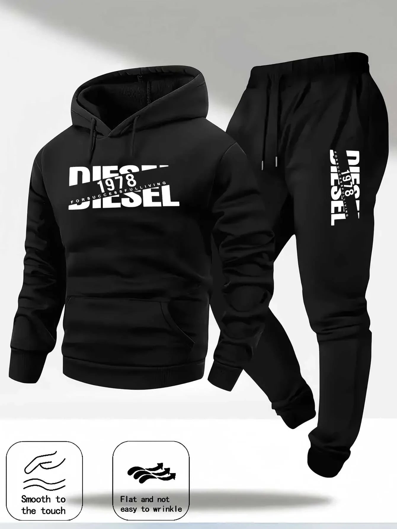 2026 popular new hooded sportswear fashion hooded sportswear casual sportswear and pants two in one
