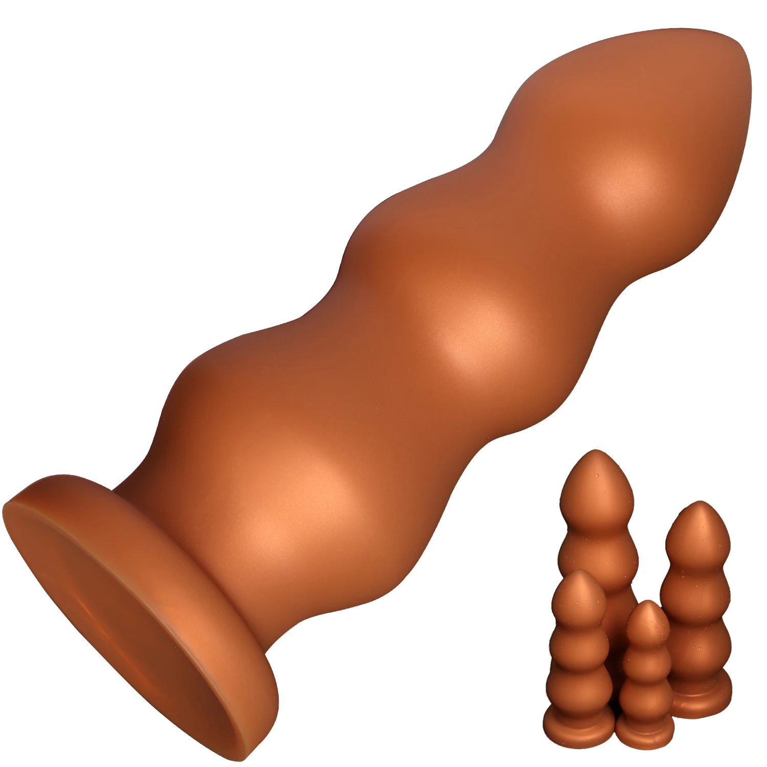 big huge anal beads soft smooth anal dildo penetration anal toys Prostate Massage silicone dilatador super large butt plug ball